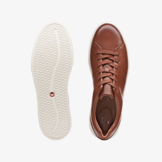 Un Costa Spitze Britisch Tan Lea Sneaker - Image 6