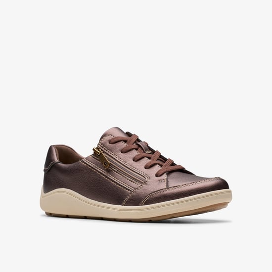 Bryianne Bayla Bronze Metallic Sneaker - Image 4