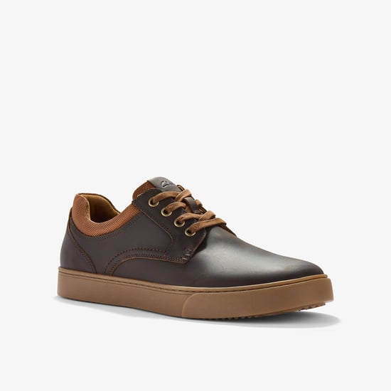 Lockton Schnürschuhe aus tan-farbenem, öligem Leder - Image 4