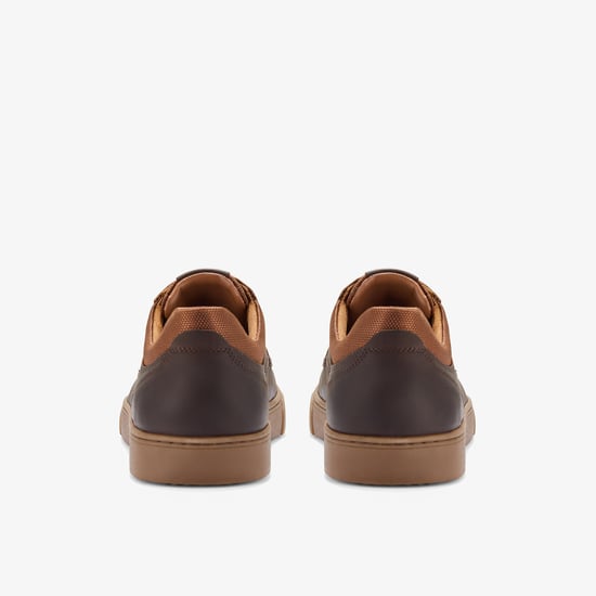 Lockton Schnürschuhe aus tan-farbenem, öligem Leder - Image 5