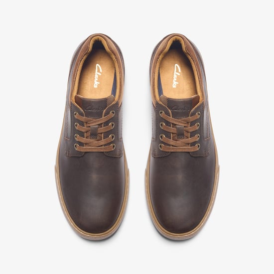 Lockton Schnürschuhe aus tan-farbenem, öligem Leder - Image 6