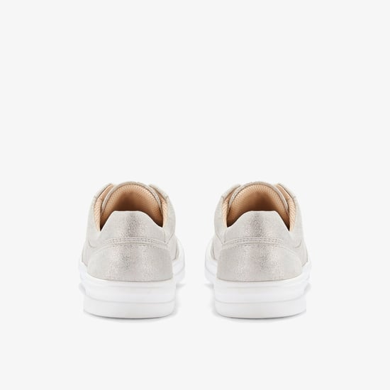 Makea Court Metallic Leder Schuhe - Image 6