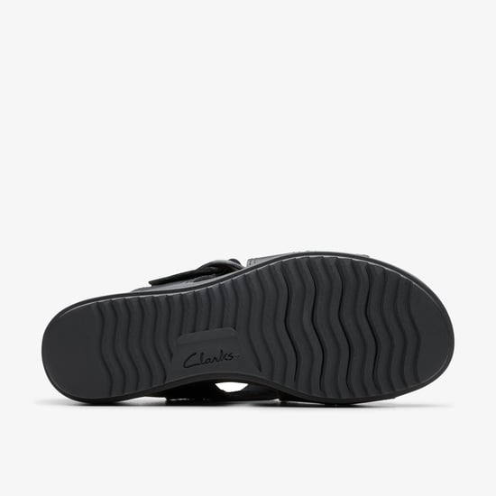 Wrenly Jane Schwarze Leder-Sandalen - Image 3