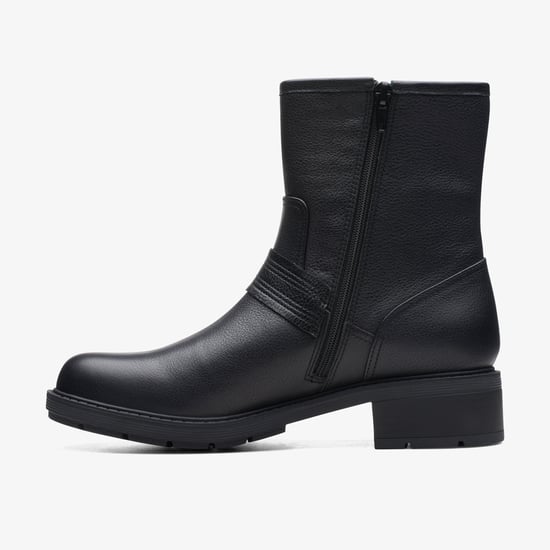 Hearth Cross Schwarze Lederstiefel - Image 2