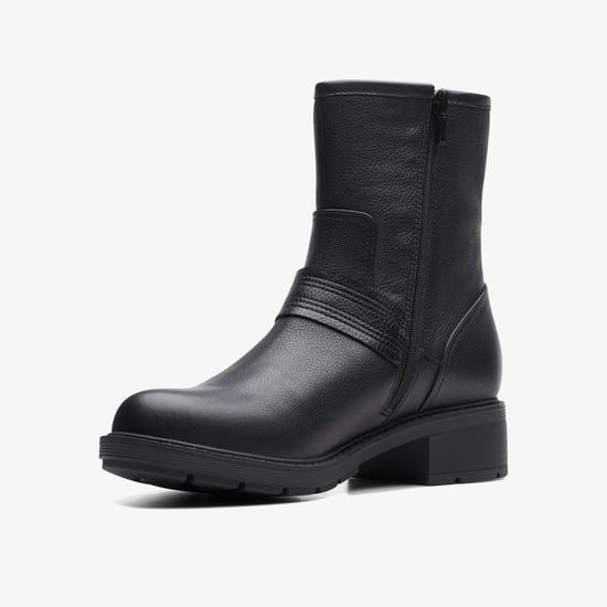 Hearth Cross Schwarze Lederstiefel - Image 4