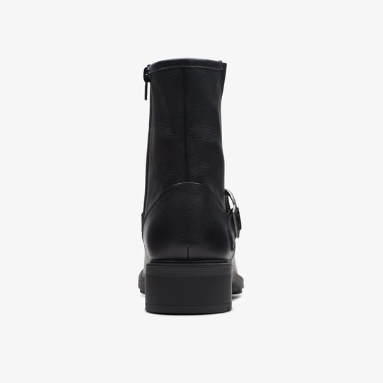 Hearth Cross Schwarze Lederstiefel - Image 5