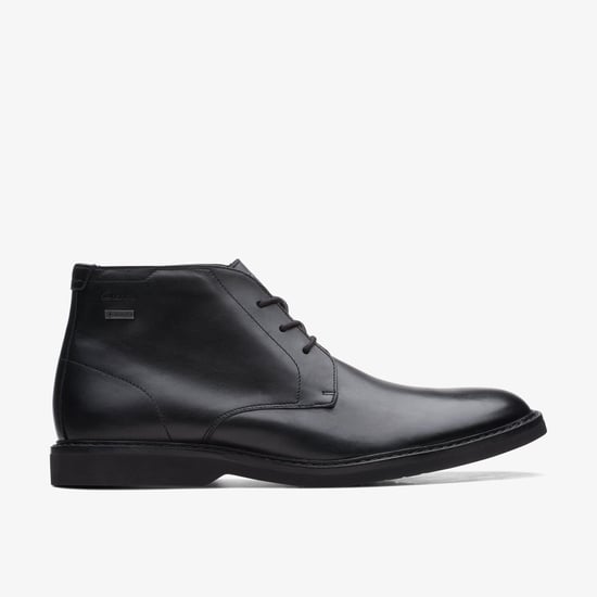AtticusLTHiGTX schwarze Lederstiefel - Image 1