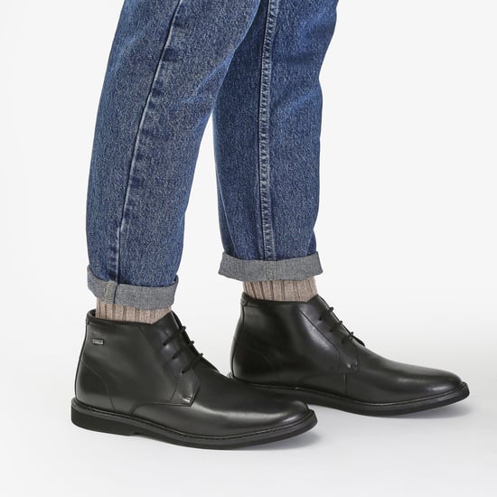 AtticusLTHiGTX schwarze Lederstiefel - Image 2