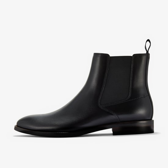 Banstead Hi schwarze Lederstiefel - Image 2