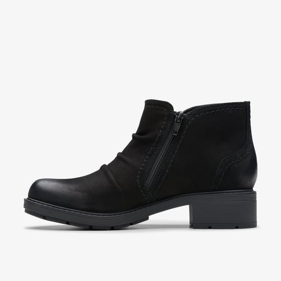 Hearth Clara Schwarze Nubukstiefel - Image 2