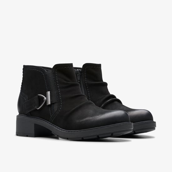 Hearth Clara Schwarze Nubukstiefel - Image 4