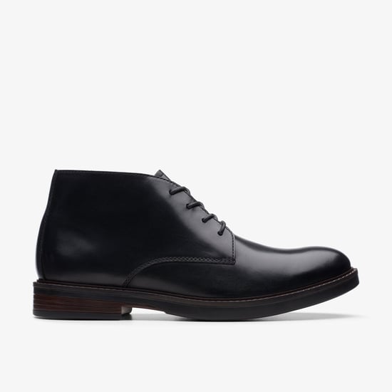 Paulson Mid Schwarz Lederstiefel - Image 1