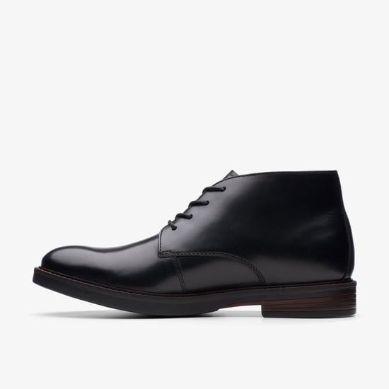 Paulson Mid Schwarz Lederstiefel - Image 2