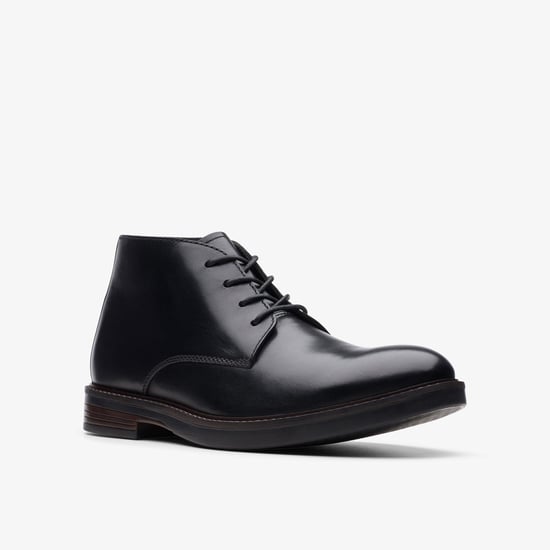 Paulson Mid Schwarz Lederstiefel - Image 3
