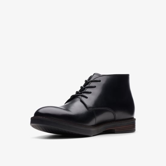 Paulson Mid Schwarz Lederstiefel - Image 4