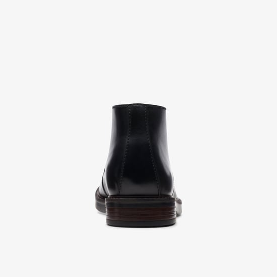 Paulson Mid Schwarz Lederstiefel - Image 5