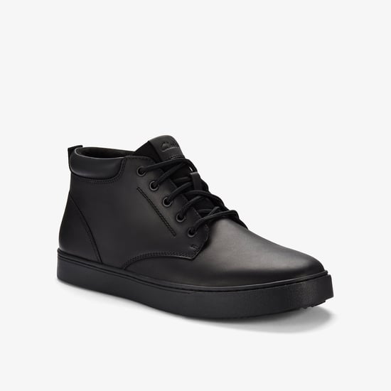 Lockton Mid Schwarz Lederstiefel - Image 5