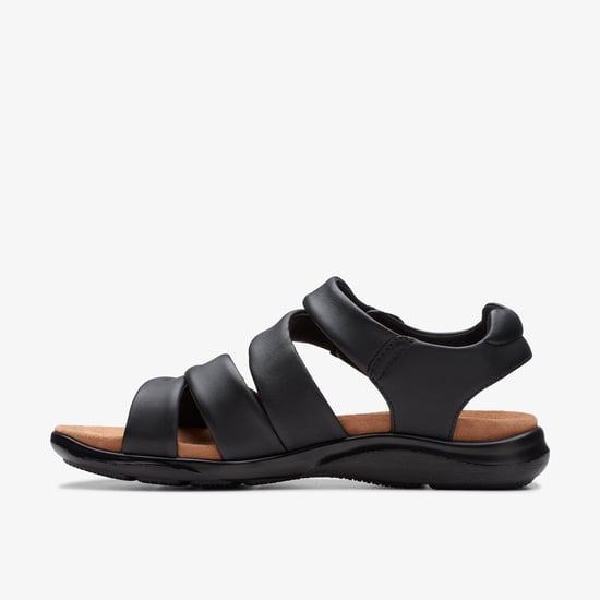 Kitly Ave Schwarze Leder-Sandalen - Image 2