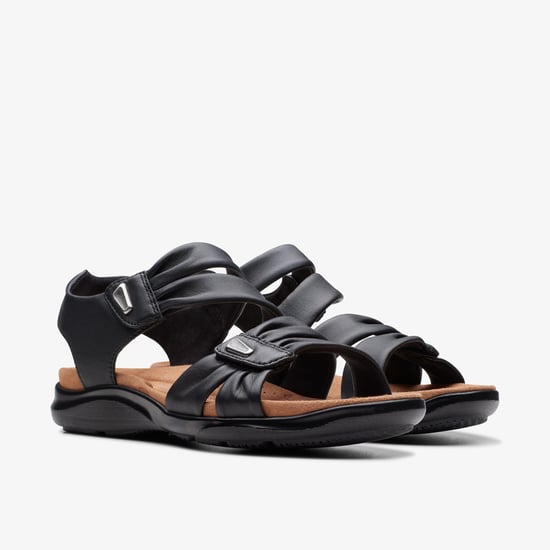 Kitly Ave Schwarze Leder-Sandalen - Image 4