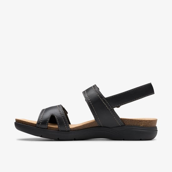 April Clover Schwarze Kombi-Sandalen - Image 2