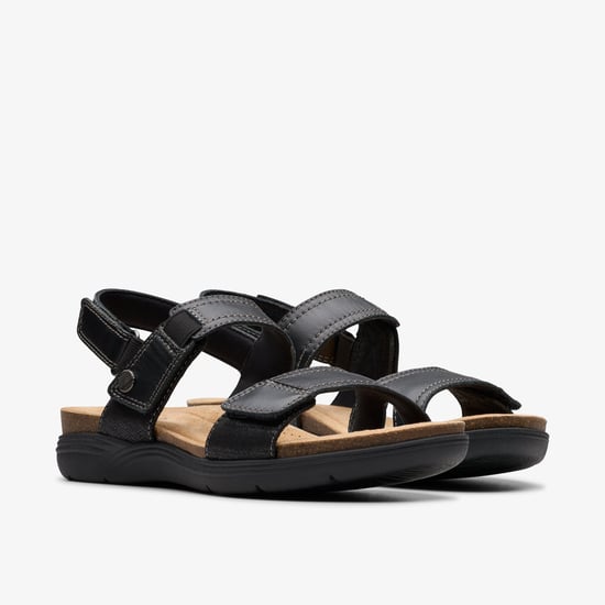 April Clover Schwarze Kombi-Sandalen - Image 4