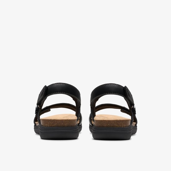 April Clover Schwarze Kombi-Sandalen - Image 5