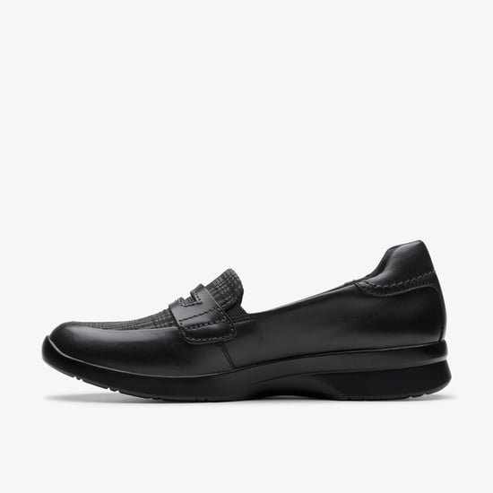 Ellowyn Penny Schwarze Leder Schuhe - Image 3