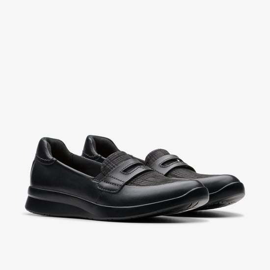 Ellowyn Penny Schwarze Leder Schuhe - Image 5