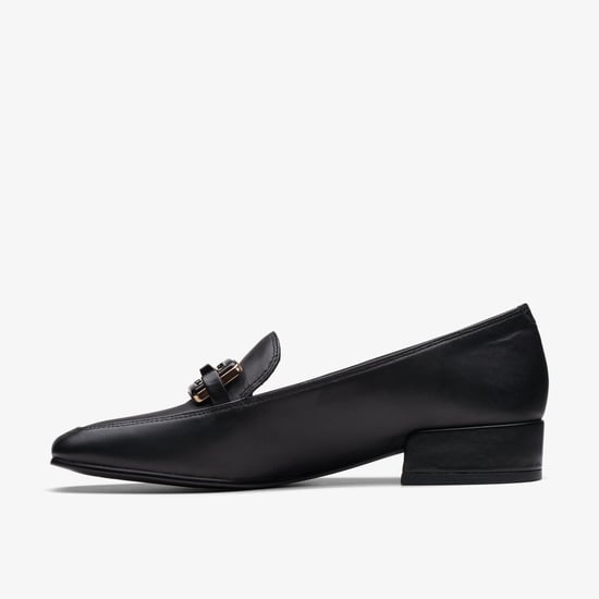 Seren 30 Einfache schwarze Lederschuhe - Image 2