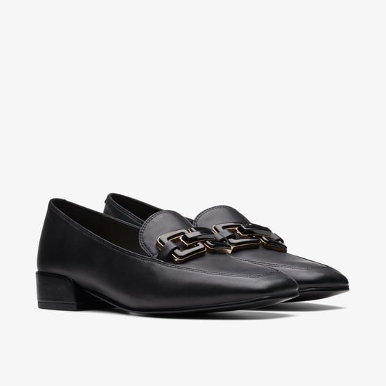 Seren 30 Einfache schwarze Lederschuhe - Image 4