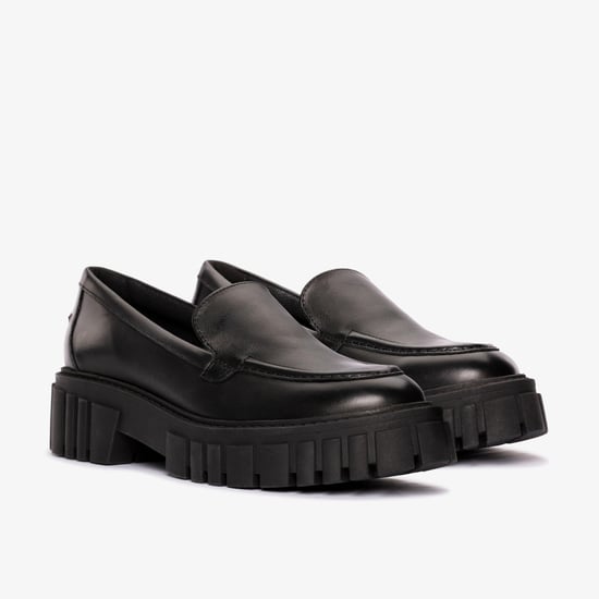 Page Loafer schwarze Lederschuhe - Image 5