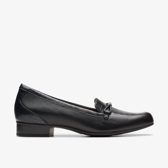 Juliet Shine Schwarze Krokodil Schuhe - Image 1