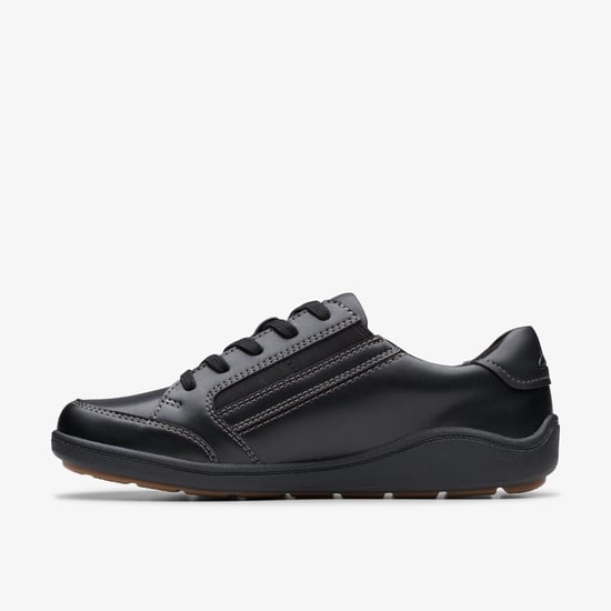 Bryianne Bayla Schwarze Leder-Sneaker - Image 2