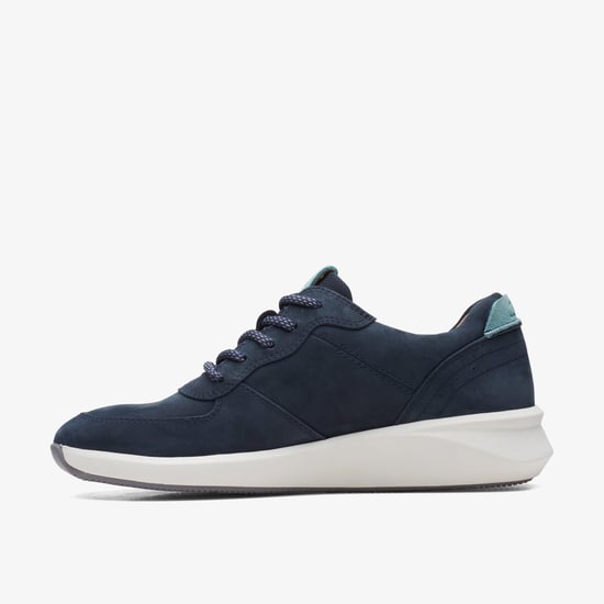 Un Rio Sprint Navy Nubuk-Sneaker - Image 2