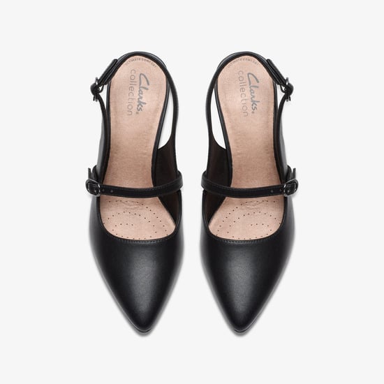 Kataleyna Ruby schwarze Leder Schuhe - Image 6