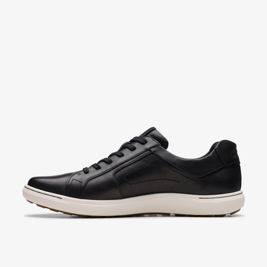 Mapstone Spitze Schwarze Lederschuhe - Image 2