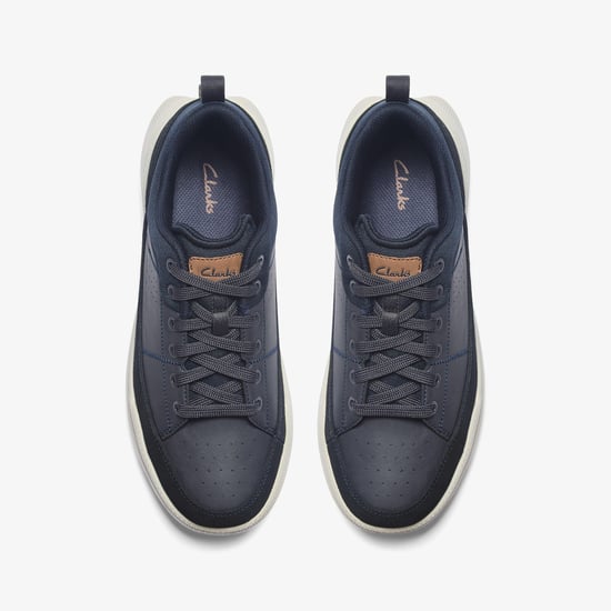 Burford Spitze Navy Sneakers - Image 6