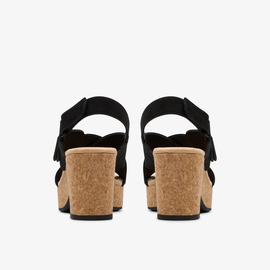 Nerisa West Schwarze Nubuk-Sandalen - Image 5