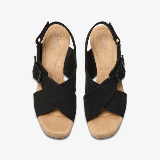 Nerisa West Schwarze Nubuk-Sandalen - Image 6