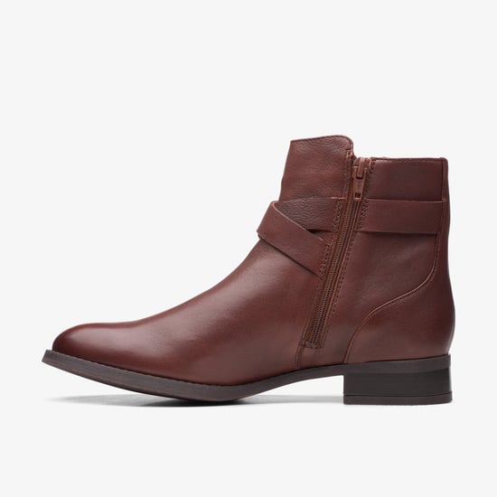 Hamble Buckle britische Tan Lederstiefel - Image 2