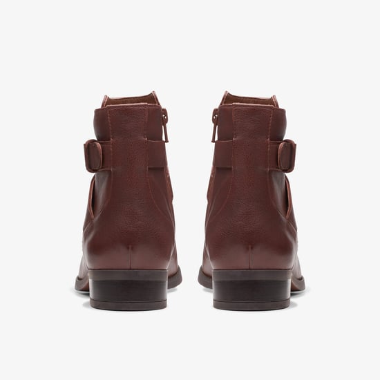 Hamble Buckle britische Tan Lederstiefel - Image 5
