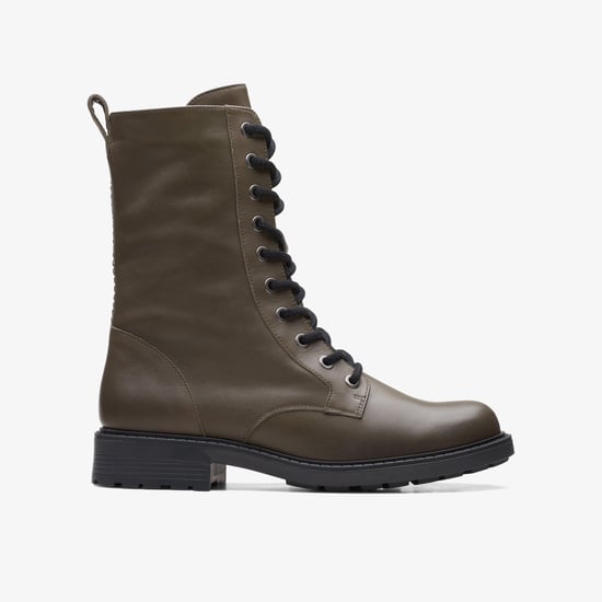 Orinoco 2 Stil Dunkeloliv Lederstiefel - Image 1
