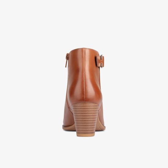 Kaylin 60 Stiefel Dunkelbraunes Leder - Image 5