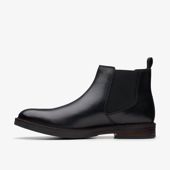Paulson Up schwarze Lederstiefel - Image 2