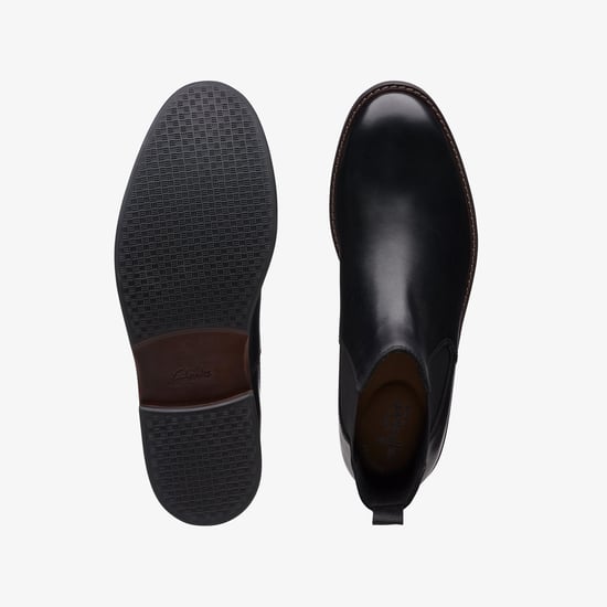 Paulson Up schwarze Lederstiefel - Image 6