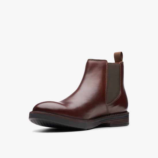 Paulson Up Mahagoni-Lederstiefel - Image 4