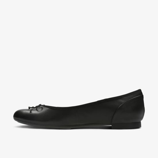 Couture Bloom Schwarze Leder Schuhe - Image 3