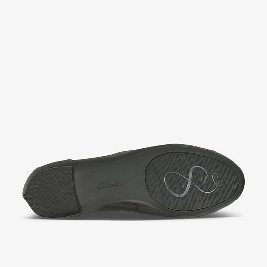 Couture Bloom Schwarze Leder Schuhe - Image 4