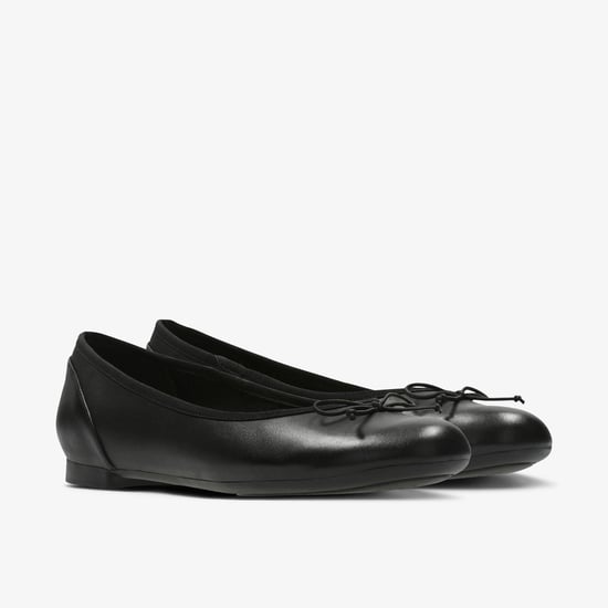 Couture Bloom Schwarze Leder Schuhe - Image 5
