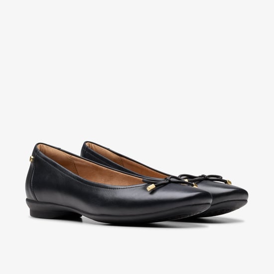 Candra Licht schwarze Lederschuhe - Image 4